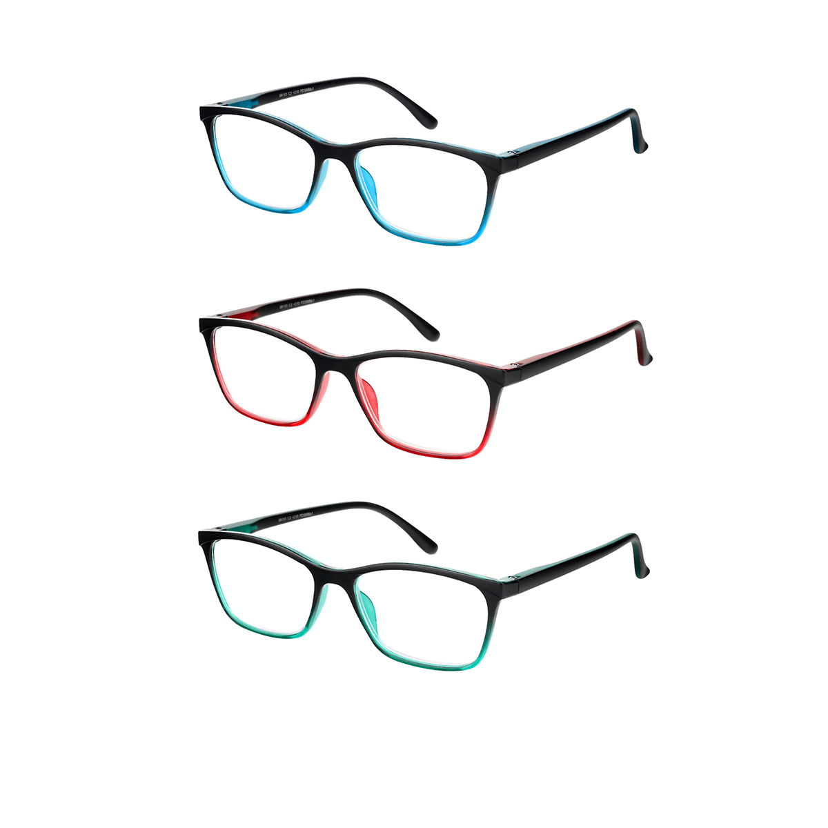 rectangle reading-glasses #556 - multicolor